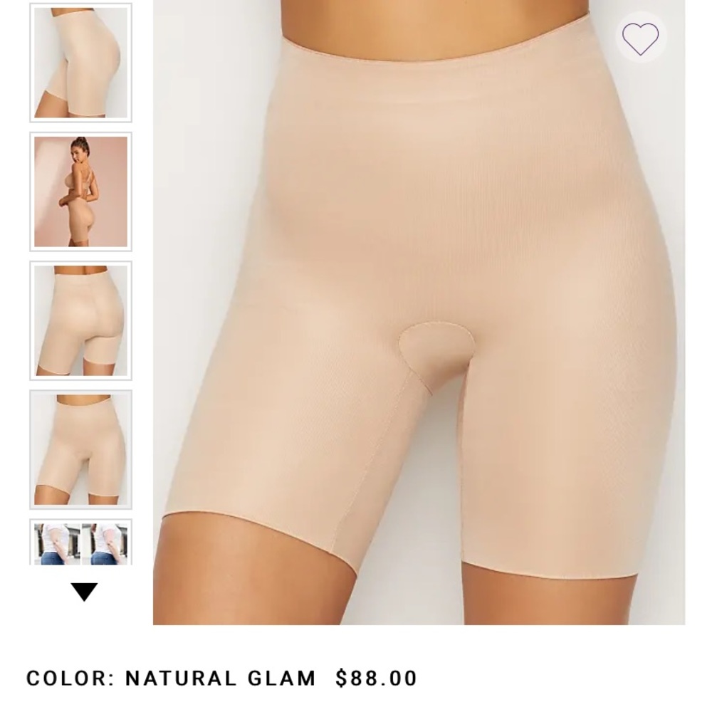 SPANX Suit Your Fancy Booty Booster Mid-thigh Shaper- Size Medium